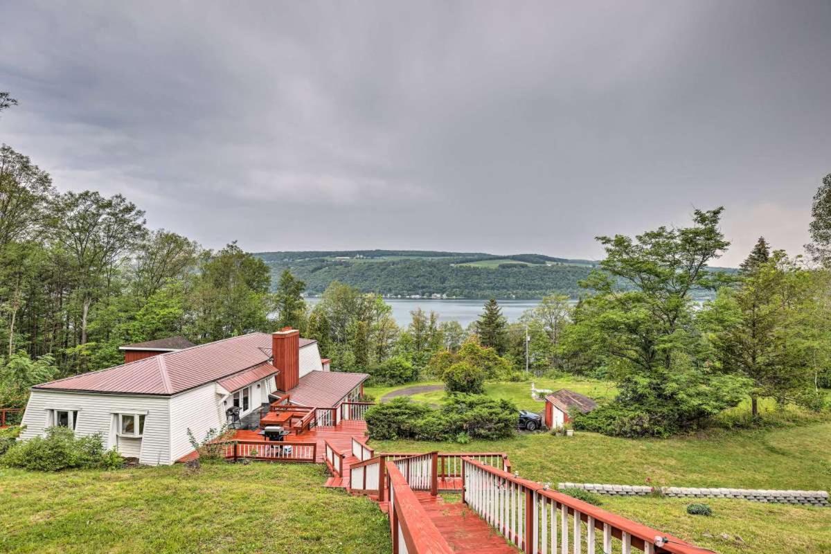 Keuka Lake Views And Hiking 哈蒙兹波特 外观 照片